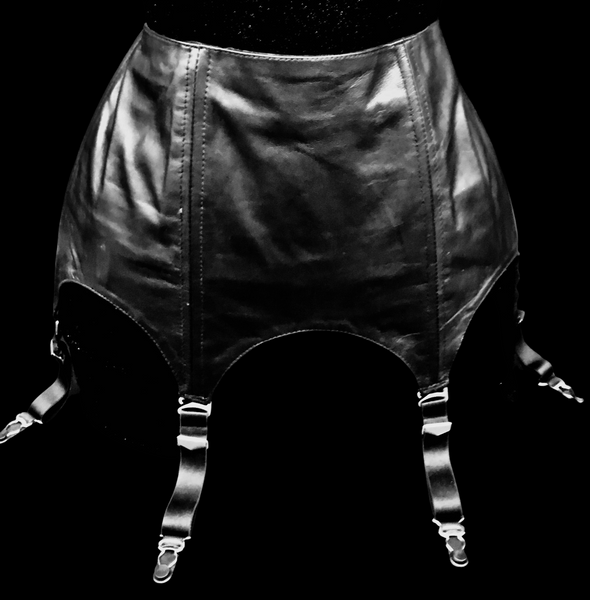 Leather Garter belt – The New Ms. Martha's Corset Shoppe