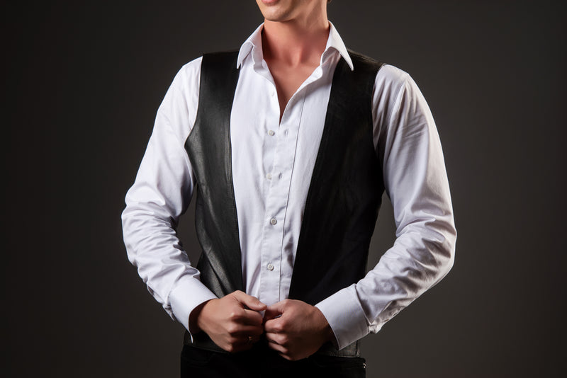 Leather Vest Leather / M Leather Vest Leather / M