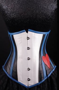 Leather Pride Underbust Corset