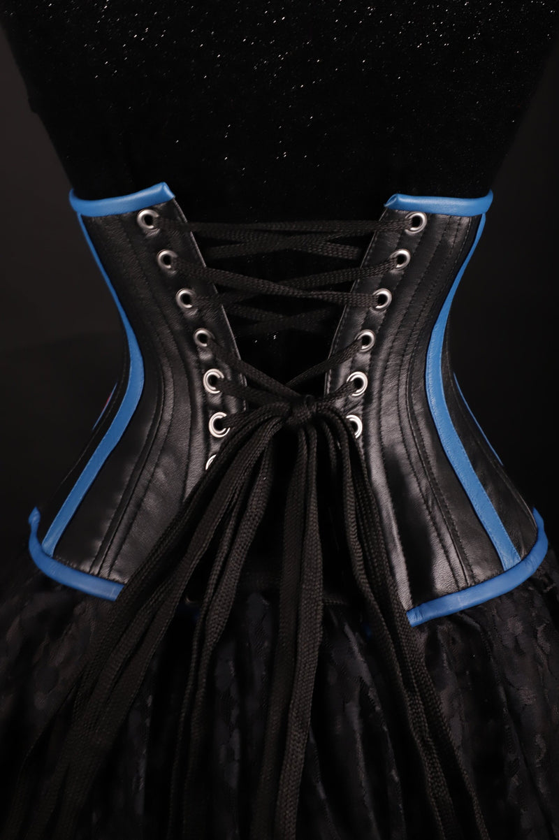 Leather Pride Underbust Corset