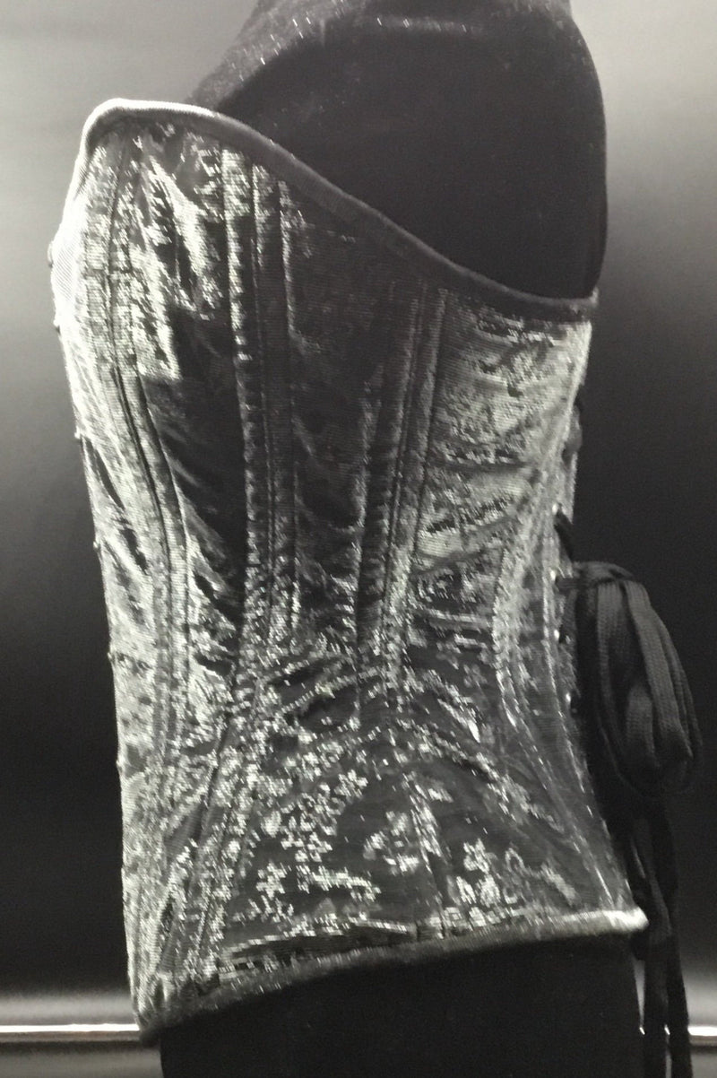 Silver Sparkles Corset Overbust