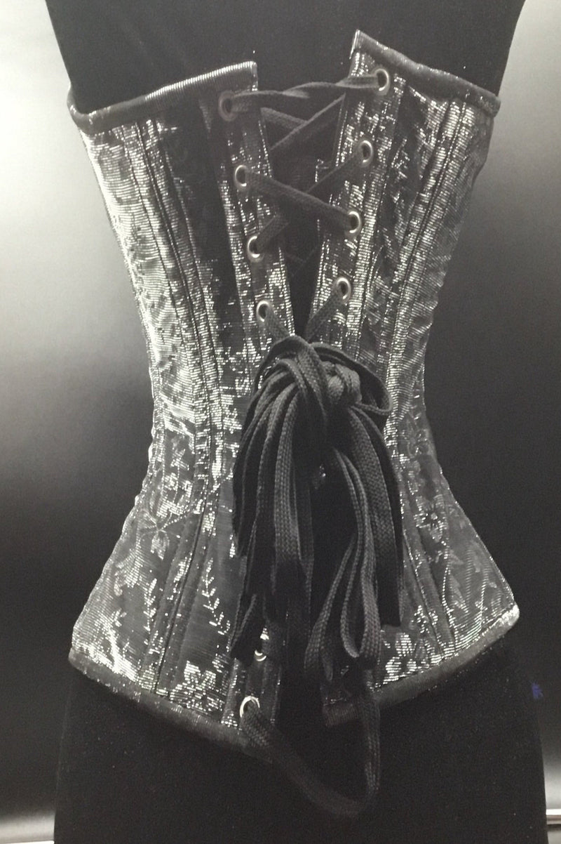 Silver Sparkles Corset Overbust