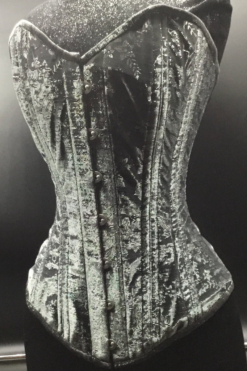 Silver Sparkles Corset Overbust