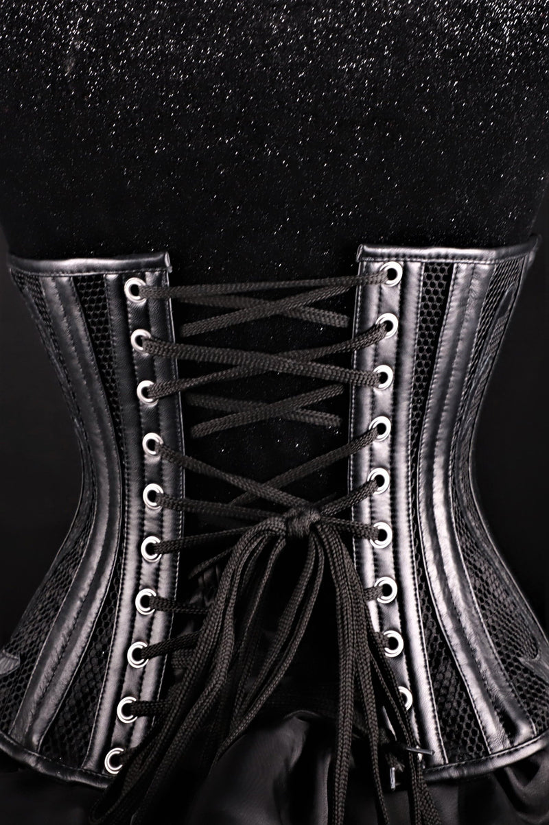 Leather And Lace Underbust Corset