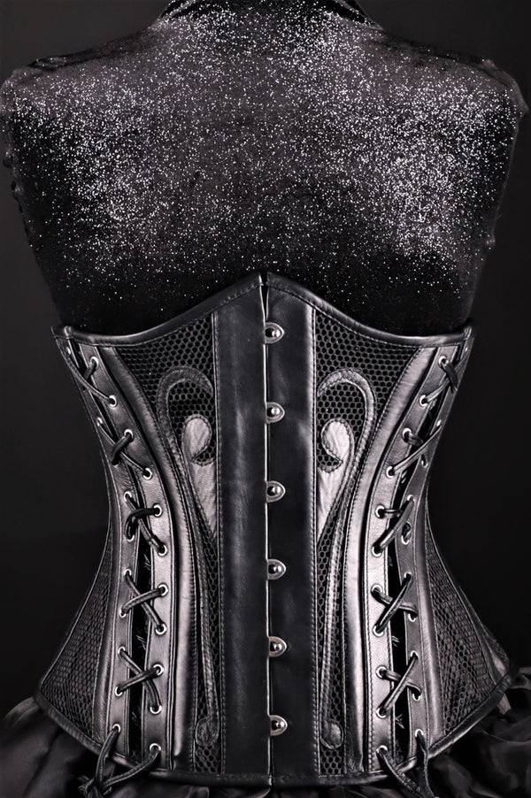 Leather And Lace Underbust Corset