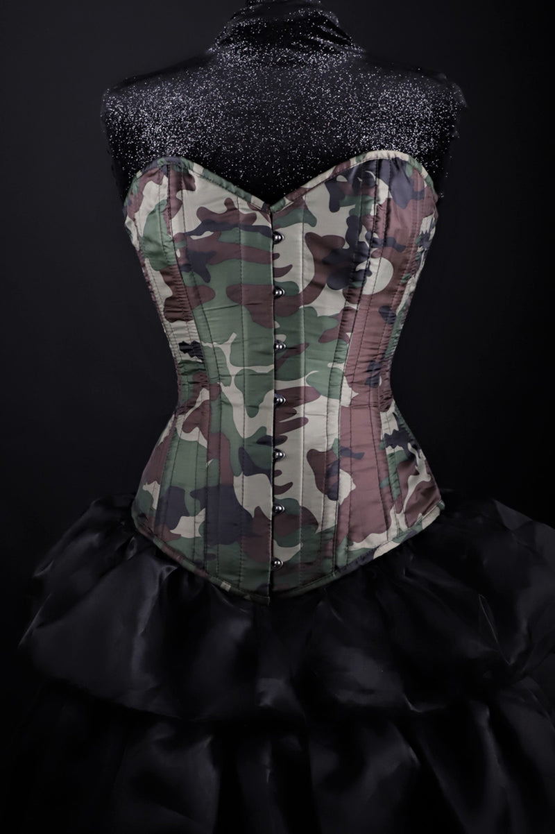 Camo Overbust Corset