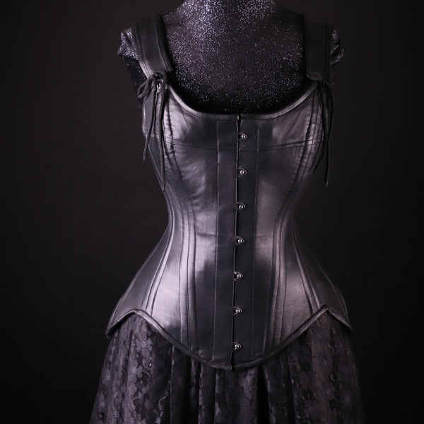 Tulip Leather Overbust Corset – The New Ms. Martha's Corset Shoppe