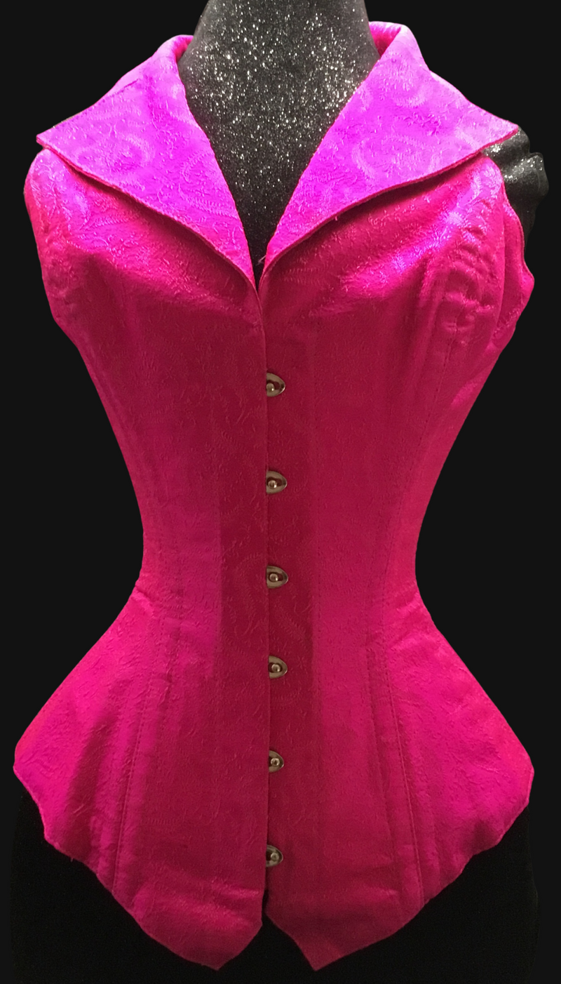Pink Silk Overbust Corset – The New Ms. Martha's Corset Shoppe Pink Silk Overbust Corset – The New Ms. Martha's Corset Shoppe