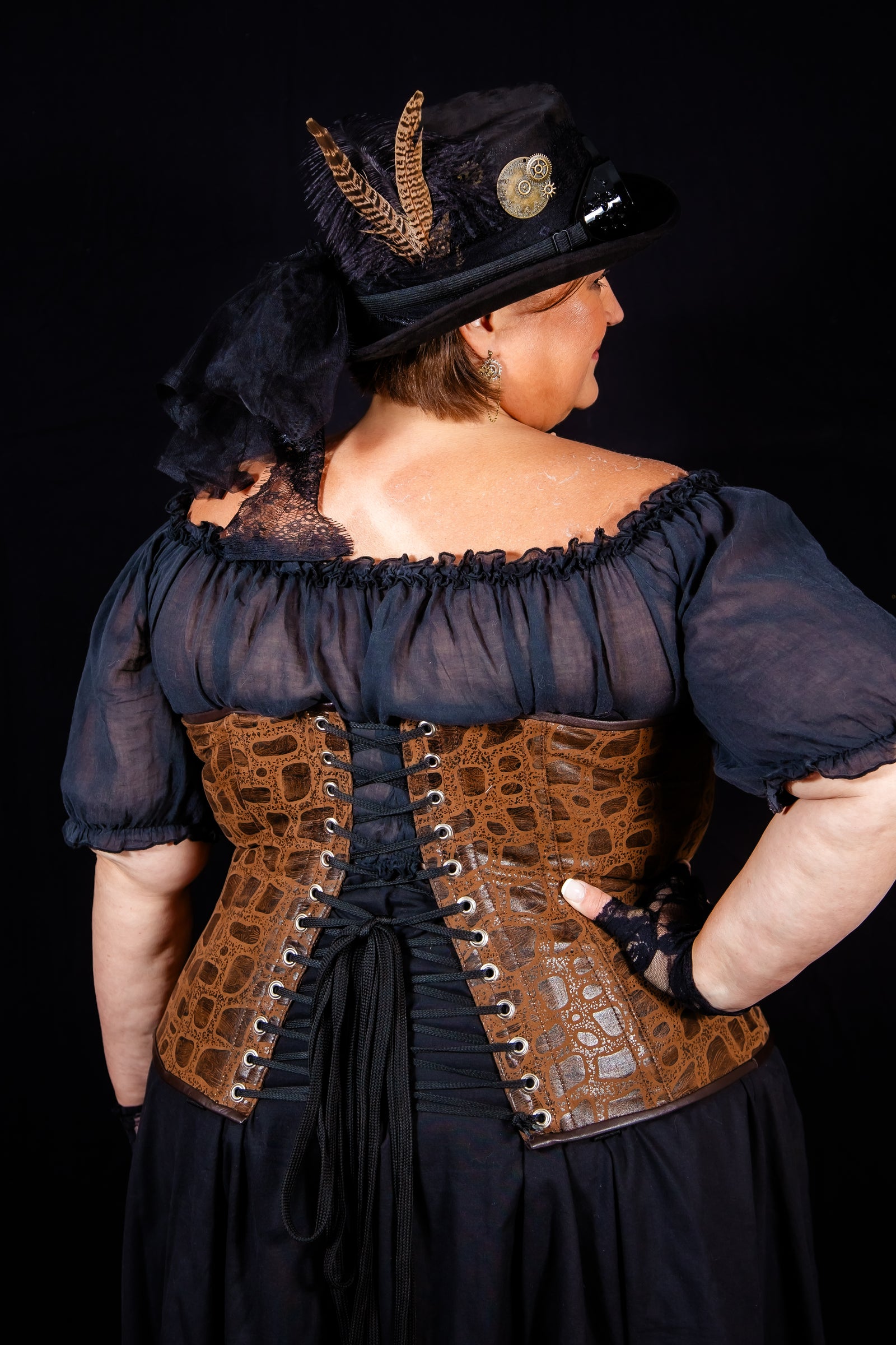 Leather Tooled Warrior Corset – The New Ms. Martha's Corset