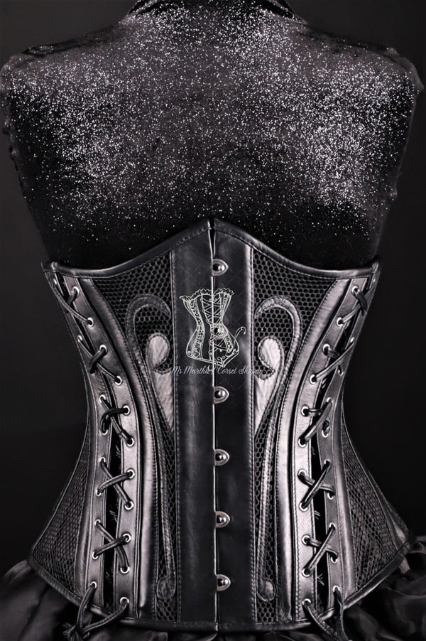Leather And Lace Underbust Corset