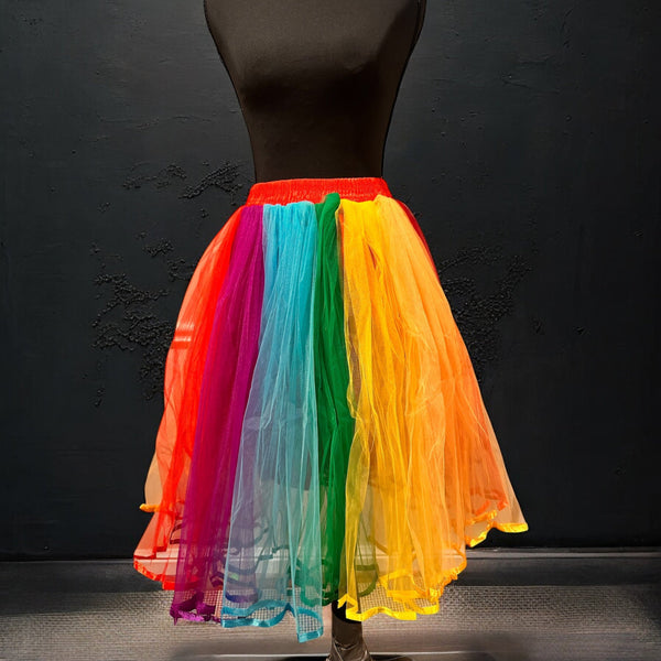 Petticoats mid-length Rainbow / Fits most mid-range sizes