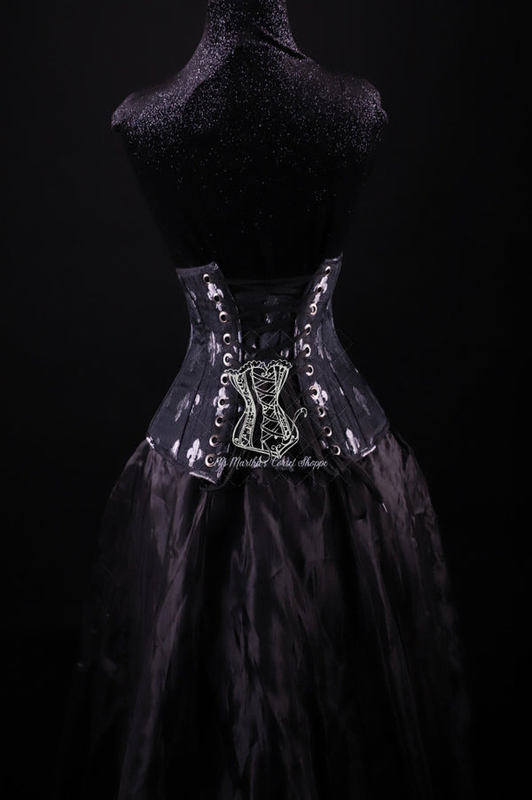 Fleur De Lis Underbust Corset
