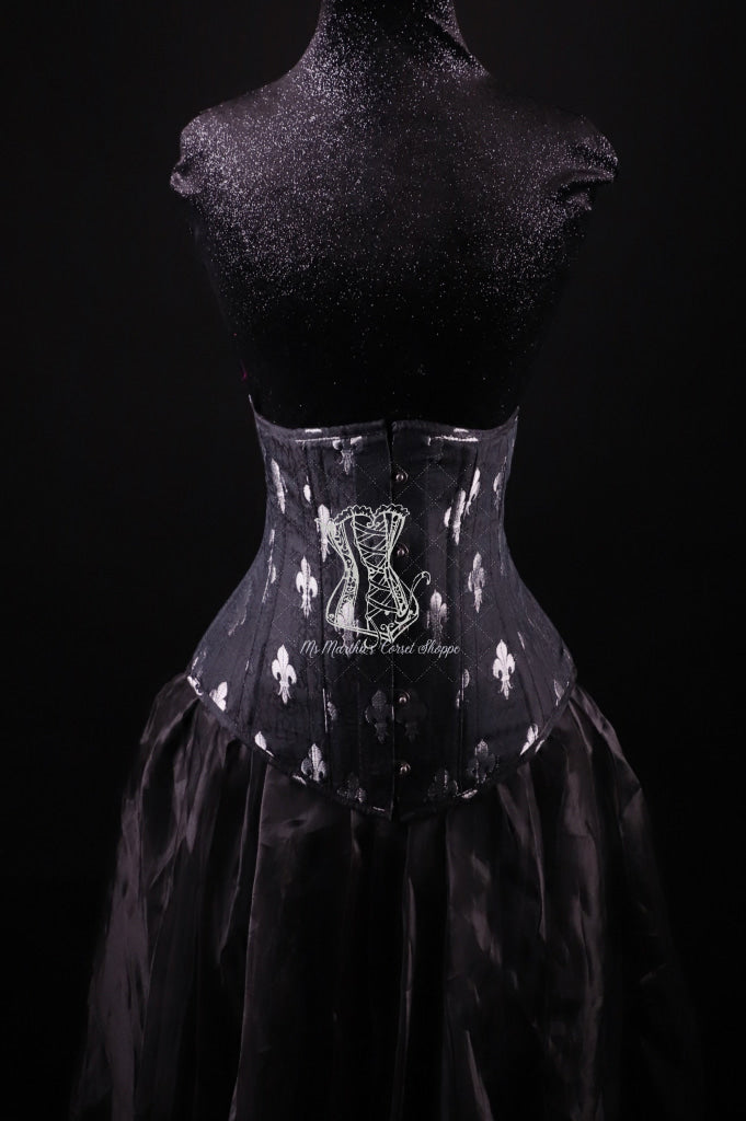 Fleur De Lis Underbust Corset