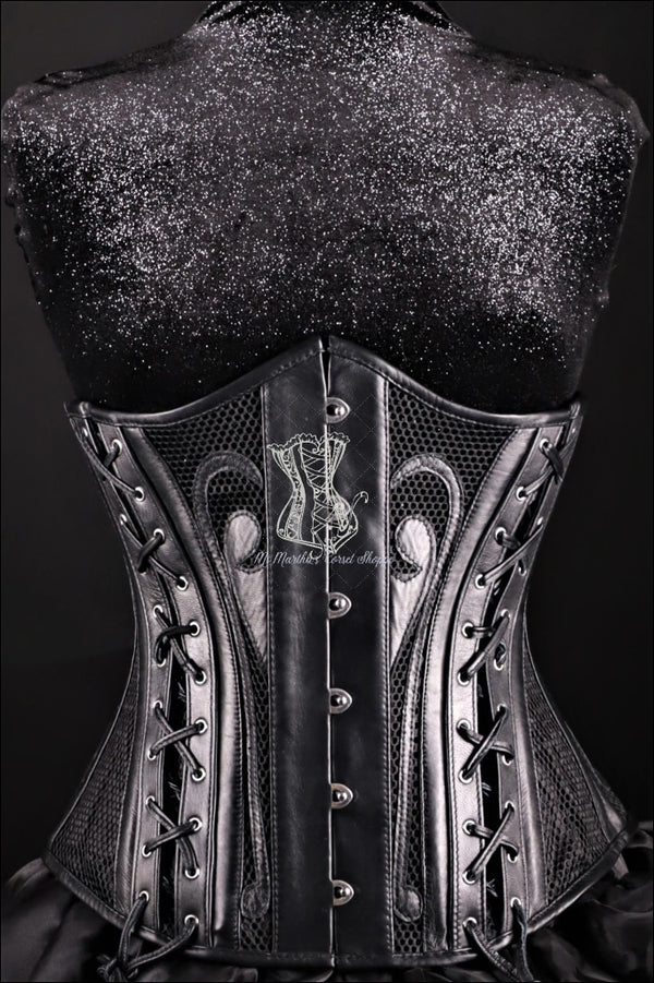 Leather And Lace Underbust Corset