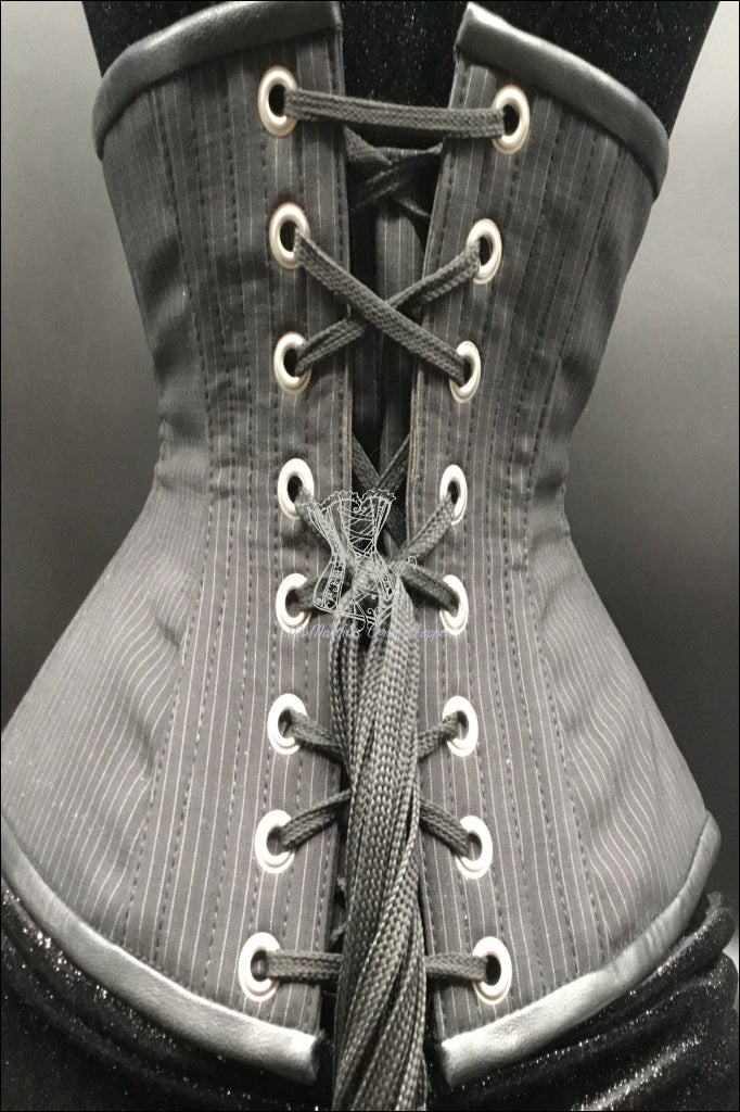Cincher with Silk Pinstripe – Ms. Martha's Corset Shoppe