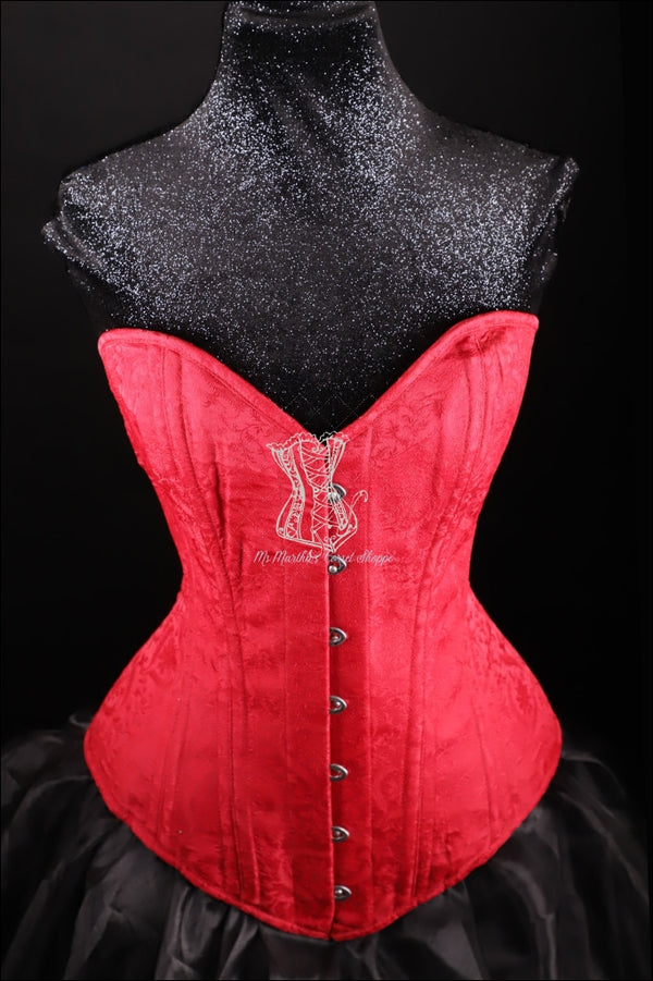 D-Ring Leather Overbust Corset – Ms. Martha's Corset Shoppe