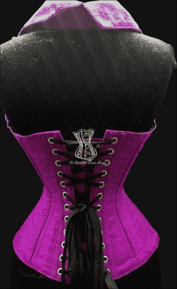 Purple Corset Cincher Waist trainer – Ms. Martha's Corset Shoppe