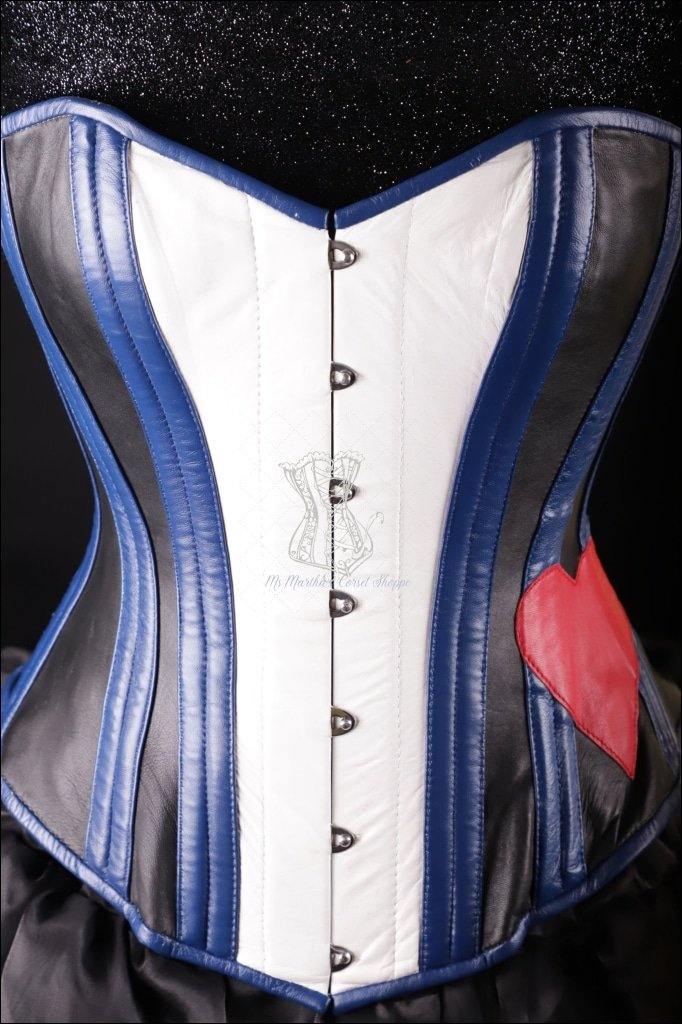 Leather Pride Overbust Corset